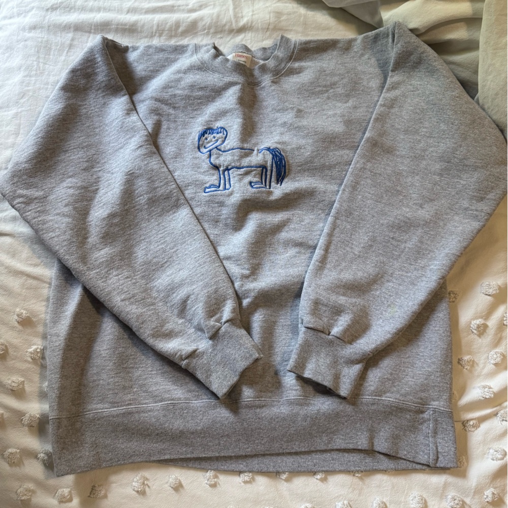 Del Water Gap embroidered tour crewneck